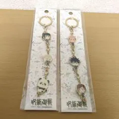 呪術廻戦　三連メタルチャーム　真希 棘 パンダ 虎杖 伏黒 野薔薇