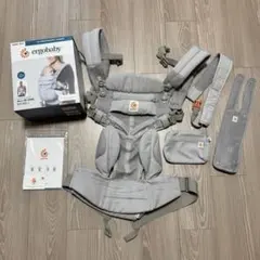 エルゴベビー オムニ360 抱っこ紐 限定色グレーピンクドット　OMNI360