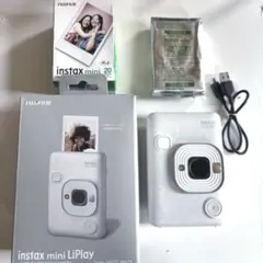 Fujifilm instax mini LiPlay ホワイト 本体+FILM
