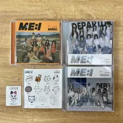 ME:I MIRAI 初回A・B・通常盤3形態