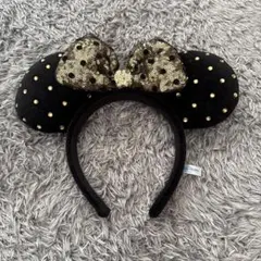 東京ディズニーリゾート カチューシャ ブラック ゴールドのサムネイル