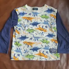 klädkäp 恐竜柄 ロンT 110