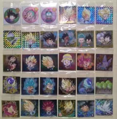 ドラゴンボール 超戦士シールウエハース 超絶感謝の十周年 コンプセット