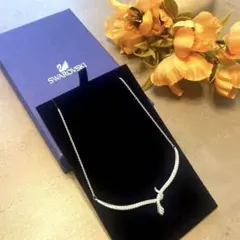 《美品》Swarovski スワロフスキー ネックレス スネークモチーフのサムネイル