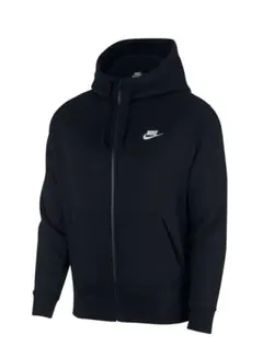 未使用 NIKEナイキ クラブ フリース フルジップパーカーLサイズ ブラック