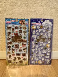 KAMIO ジュエルプチドロップ2枚 ラブ友 シマエナガ