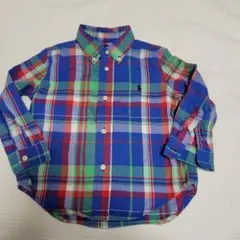 美品　ラルフローレン　長袖シャツ24m