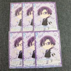 【6枚】 カラフルピーチ ヴァイスシュヴァルツ トレカ もふ ゲームワールド
