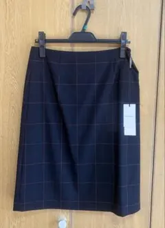 Paul Smith ネイビー チェック柄 タイトスカート　未着用