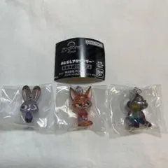 ズートピア2 めじるしアクセサリー　ジュディA、ニックA、二ブルズ　3点セット