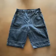 ROCA WEAR ロカウェア 極太バギー ヒップホップ デニムショーツ - メルカリ