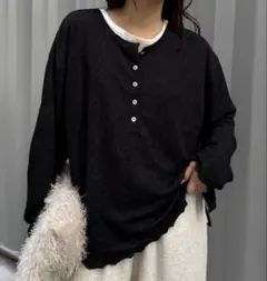 CIAOPANIC TYPY 2WAYシアージャガードレースヘンリーネックTee