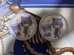 小柳ロウ 缶バッジ サンリオ