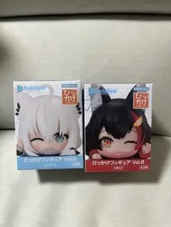 ホロライブ　ひっかけフィギュア　白上フブキ　大神ミオ　2点