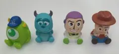 ディズニー ピクサー ミニフィギュア 4種セット