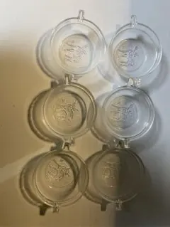 ガラス製デザートボウル6個セット