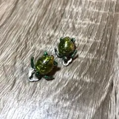 ステラカデンテ✴︎ウミガメイヤリング　亀