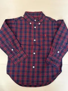 Ralph Lauren チェック柄長袖シャツ 2/2T