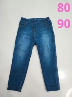 next デニム レギンス　スキニージーンズ 80 90 パンツ ボトム