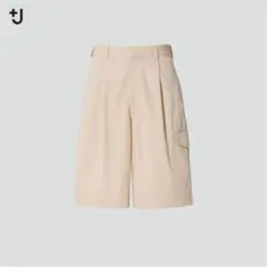 UNIQLO +J ワイドフィットカーゴハーフパンツ