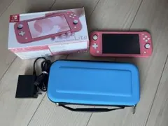 Switch Lite スイッチ　ライト　コーラル　ピンク 本体 ACアダプター