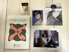 TXT ヒュニンカイ　TEMPTATION アルバム　CD トレカ　ポストカード
