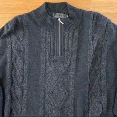 USA 製　90's St.croix ハーフジップセーター M 美品