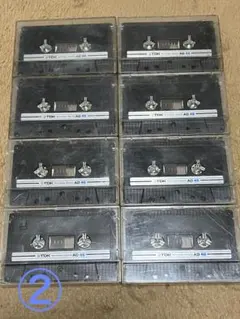 TDK カセットテープ AD 46 8本セット