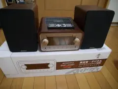 ORION ミニコンポ 本体 木目調 レトロデザイン SMC-280BT - メルカリ