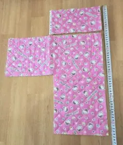 キティちゃん(ピンク)　キルティング生地