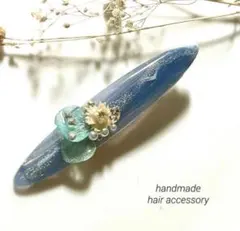 no.1819 レジン ヘアゴム ブローチ ポニーフック 蝶々 - メルカリ