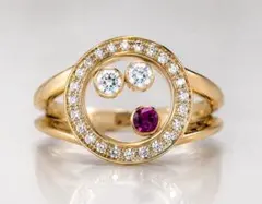 即発送！ショパール Chopard 20/3957ハッピーダイヤモンドK18WG - メルカリ