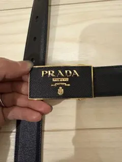 PRADA ベルト ブラック 금