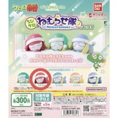 ちびケロ ねむらせ隊 ギロロ ちびギロ ガチャガチャ ケロロ軍曹