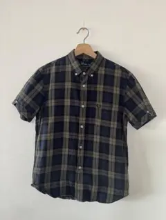 FRED PERRY チェック柄 半袖シャツ Mサイズのサムネイル