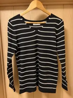 AZUL BY MOUSSY ボーダー 長袖ニット Mサイズ 送料込み