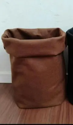 フェルトプランター♡大きいサイズ♡ブラウン　１枚♡植木鉢　鉢カバー　ルーツポーチ