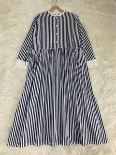 新品タグ付き　ノップドゥノッド nop de nod ストライプ　ワンピース 2025年最新】nop de nod レディース ロングワンピースの人気