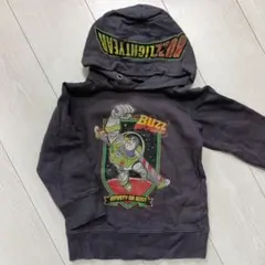GLOBAL WORK　バズ・ライトイヤー パーカー ブラック 100〜110