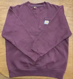 Carhartt バーガンディ トレーナー Mサイズのサムネイル
