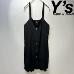 希少 ワイズ ヨウジヤマモト 上質 デザイン キャミソール シャツ ワンピースのサムネイル