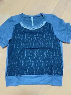 冬にも大活躍♡首元パールとレースで女子アレンジ♡Tシャツのサムネイル