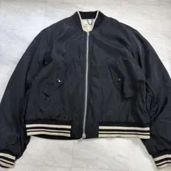 DRIESVANNOTEN バックジップデザイン ボンバージャケット ブルゾンのサムネイル
