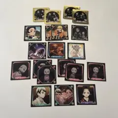 鬼滅の刃　シール列伝　立志編　シール　ステッカー　炭治郎　善逸　伊之助　愈史郎