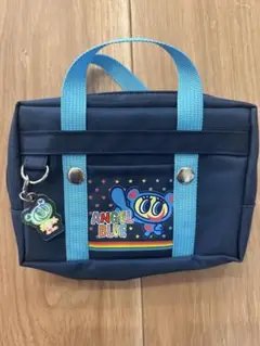 新品未使用ANGEL BLUE スクールバック風ポーチ
