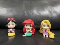 まちぼうけ ディズニープリンセス アリエル ラプンツェル 白雪姫 3体