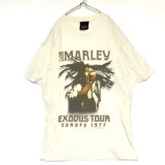ボブマーリー EXODUS TOUR Tシャツ ZIONタグ フェード 古着 Mのサムネイル