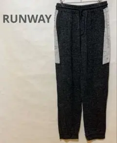 RUNWAY ジョガーパンツ ダークグレー スウェット パンツ