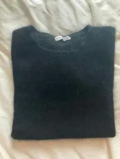 アンゴラ　セーター　半袖