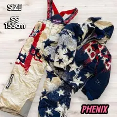 PHENIX スキーウェア 上下セット JASPO規格SS 155cm 小柄